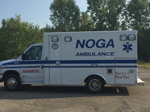 2015 Braun Express Ford E-350 Type III NOGA Ambulance