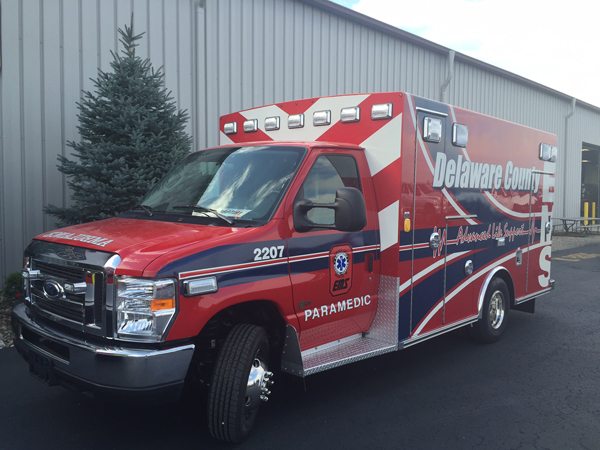 2016 Braun Signature Series Ford E-350 Type III Delaware County EMS