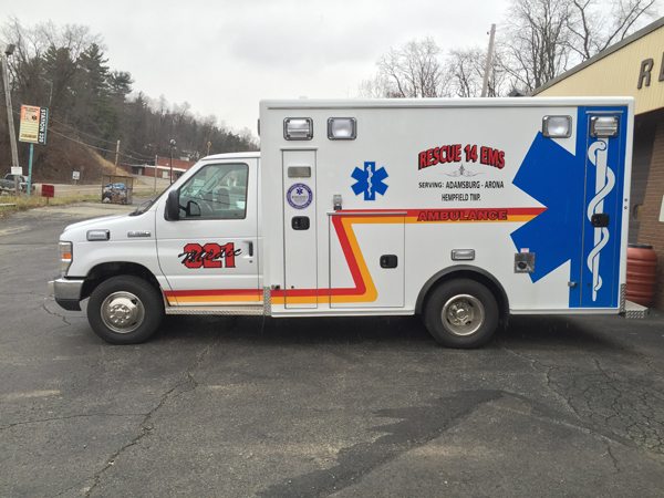 2015 Medix Metro Express RP90 Ford E-350 Type III Rescue 14 EMS, Inc.