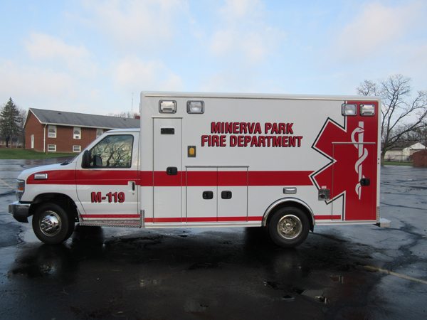 2016 Medix Metro Express 166 Ford E-450 Type III Minerva Park VFD