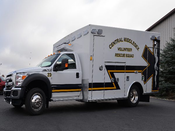 2015 Braun Chief XL Ford F-450 Type I Central Middlesex Volunteer Rescue Squad