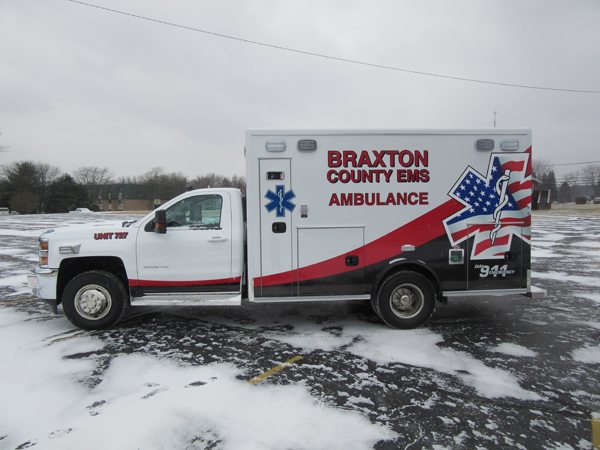 2016 Medix Metro Express Chevy CK3500 Type I Braxton County EMS
