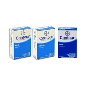 Glucometer, Bayer Contour, Control Solution,