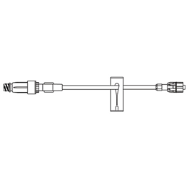 IV Tubing, Extension Set, Small Bore with UltraSite Valve, Male Luer Lock  Connector - Penn Care, Inc.