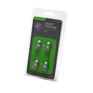 Replacement Kit, 3M Littmann Stethoscope, Snap Tight Soft Sealing Eartips,
