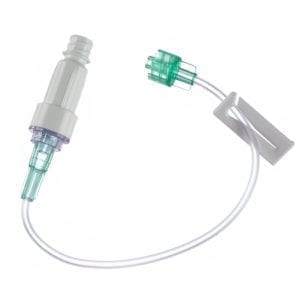 IV Tubing, Extension Set, Small Bore with UltraSite Valve, Male Luer Lock Connector