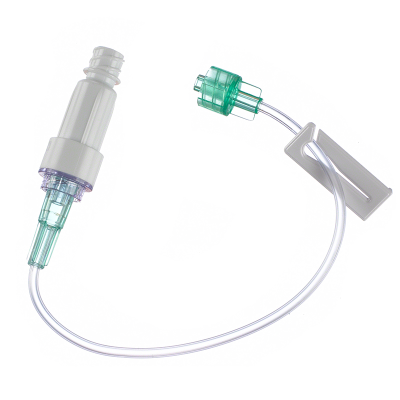 IV Tubing, Extension Set, Small Bore with UltraSite Valve, Male Luer Lock  Connector - - each
