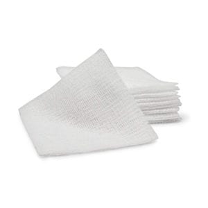 Gauze Dressing, 2" x 2", 4 ply, Sterile
