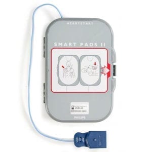 Defibrillator Electrode, Philips HeartStart FRx, SMART Pads II,