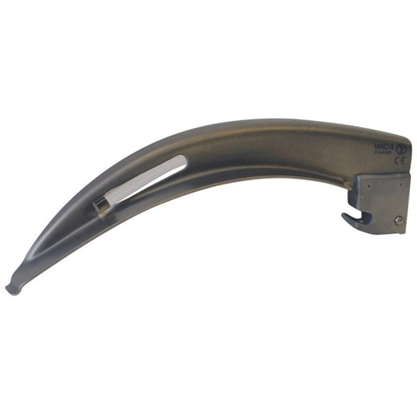 thumbnail image 2 of Single Use Fiber Optic Laryngoscope Blades – Stainless Steel – S.S Brand 2 of 6