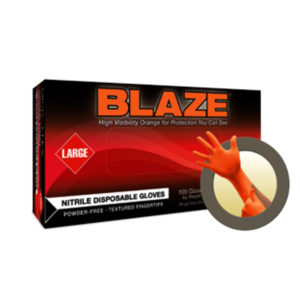 Gloves, MicroFlex Blaze, Powder-free Nitrile,