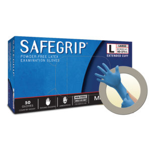 Gloves, MicroFlex SafeGrip, Latex,