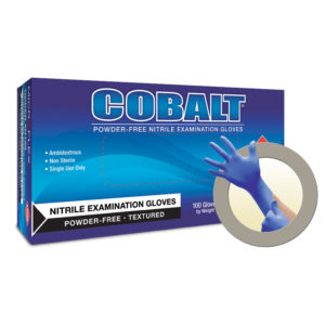 Gloves, MicroFlex Cobalt, Powder-free Nitrile,