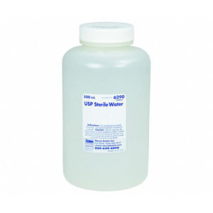 Fluid, Sterile Water Bottle