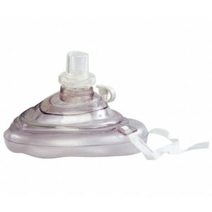 CPR Mask, Pocket with O2 Port/Valve