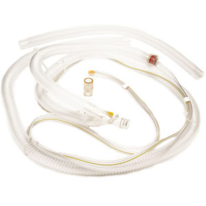 Ventilator Circuit, without PEEP, 22mm for LTV 1150 & LTV 1200,