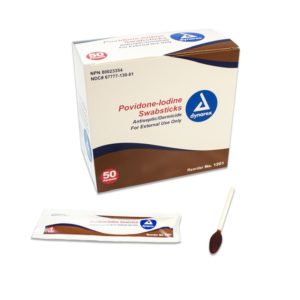 Swabsticks, Povidone Iodine,