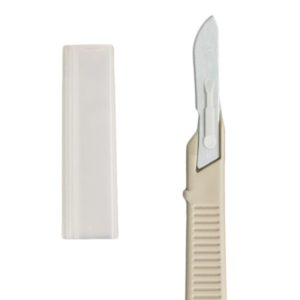 Scalpel, Disposable, with /Handle