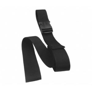 Backboard/Cot Strap, Disposable 2-Piece Loop-Lok Plastic Side Release 5’ Economy Polypropylene