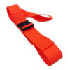 Backboard/Cot Strap, Disposable 2-Piece Loop-Lok Plastic Side Release 5’ Economy Polypropylene