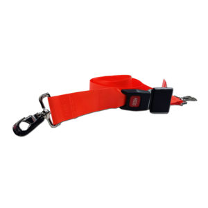 Backboard Strap, BioThane G1 Metal Buckle with Swivel Speed Clip Ends, 5’, 2 piece,