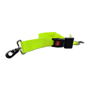 Backboard Strap, BioThane G1 Metal Buckle with Swivel Speed Clip Ends, 5’, 2 piece,