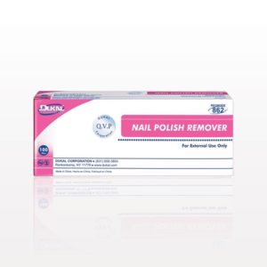 Nail Polish Remover Pads, Non-Sterile, Medium, 2-ply