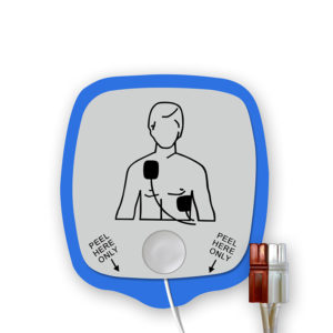 Defibrillator Electrode, Cardiac Science, Radiolucent