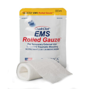 Hemostatic Gauze, QuikClot,