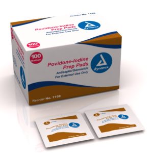 Prep Pads, Povidone Iodine,