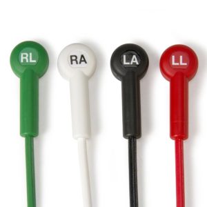 ECG Cable, 12-Lead Trunk Cable with 4-Wire Limb Leads for LifePak 12/15,