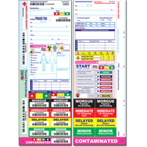 Triage Tags, All Risk™ Synthetic Paper