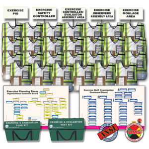 Exercise & Evaluation Vest, Flag & Command Board