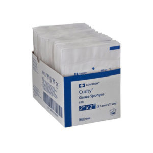 Gauze, Pads 2″ x 2″, 8 Ply, Sterile