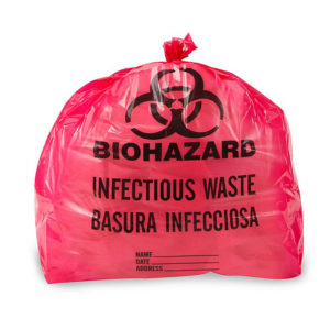 Biohazard Bag, 1 Gallon,