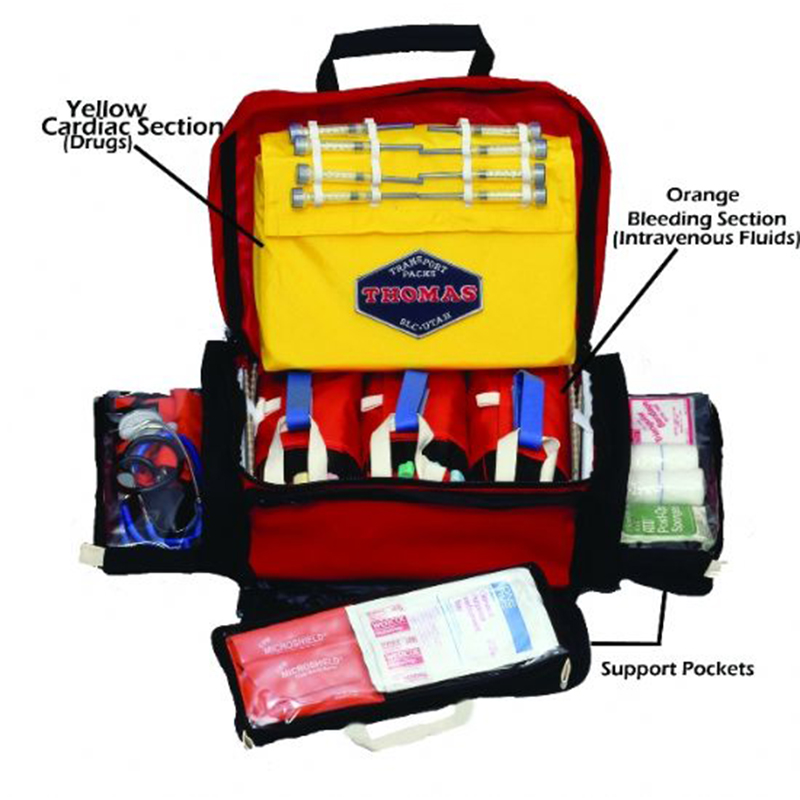 EMS Bag, Thomas Medical Support Pack