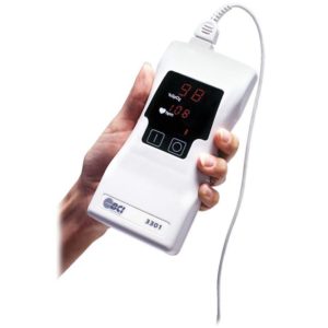 thumbnail image 2 of Reusable SpO2 Sensor Probe For Nonin 8500, PamSAT 2500 – Adult Silicone, 7-Pin 2 of 5