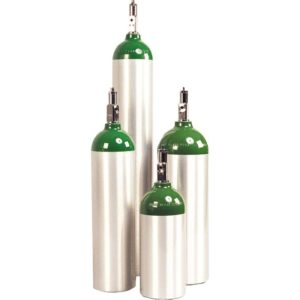 Oxygen Cylinder, Meret with Z-Valve