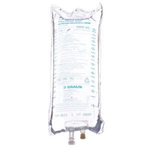 IV Fluid, Lactated Ringers Injection USP, 1000 ml,