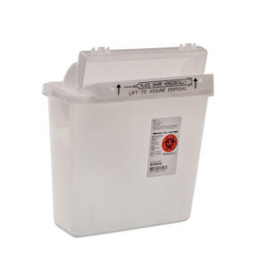 Sharps, 5 Qt, SharpStar Container, Counterbalance Lid,