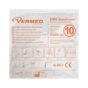 Electrodes, Vermed EMS 12 Lead ECG Electrode Kit,