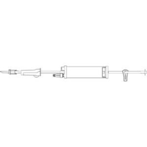 IV Set, Add-on Burette Set with Automatic Shutoff with ULTRASITE Valve,