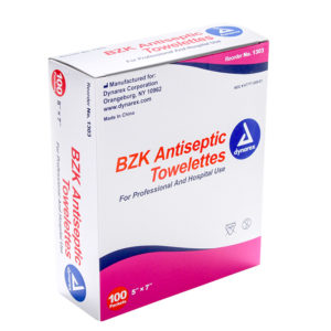 BZK Antiseptic Towelettes,