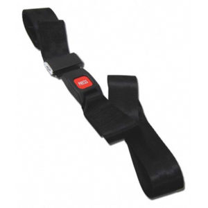 Backboard/Cot Strap, 2-Piece Loop-Lok Auto Buckle 5’ Nylon,