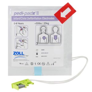 Defibrillator Electrode, Zoll Stat-Padz II,