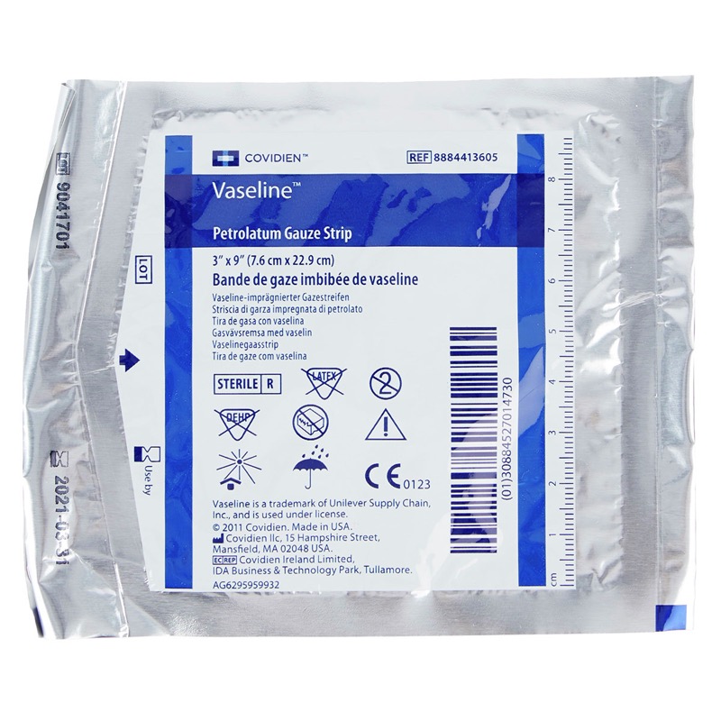 petroleum based gauze wrap