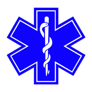 Decal, Star of Life,