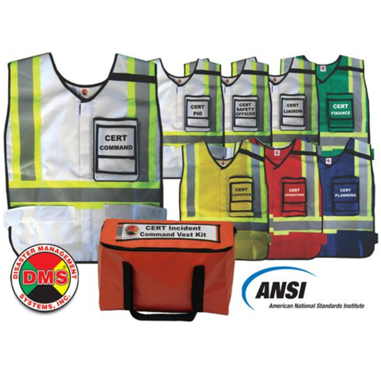 Vest Kit, CERT Incident Command, Penn Care, Inc.