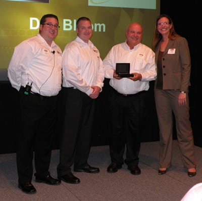 Don Bloom - Sales Commitment Award in Region 1