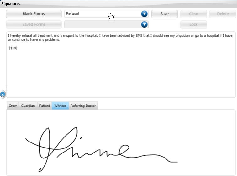 New functionality allows creation of custom signature pages with check boxes and text fields